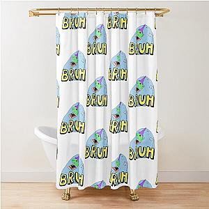 Glep Smiling Friends Shower Curtain