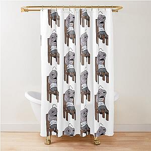 Smiling Friends Depressed Pim  Shower Curtain