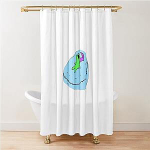 smiling friends gleb Shower Curtain