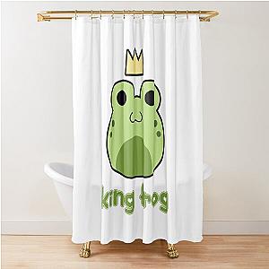 Smiling friends frog Shower Curtain