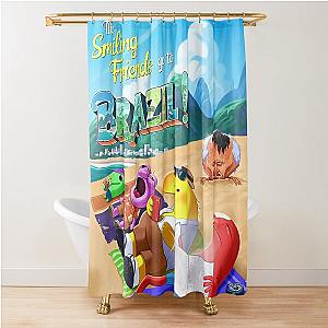 The Smiling Friends go To Brazil Shower Curtain