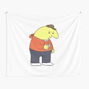 Smiling Friends Charlie With Phone - Adult Swim Tapestry