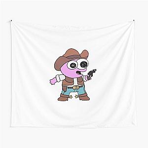 Smiling Friends Cowboy Pim - Adult Swim Tapestry