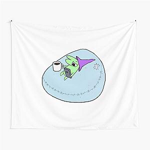 Glep on his Bean Bag Chair Smiling Friends - Adult Swim Tapestry