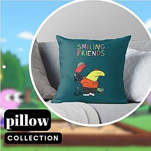 Smiling Friends Pillows