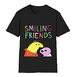 Smiling Friends Charlie Pim Allan Glep Unisex Softstyle T-shirt