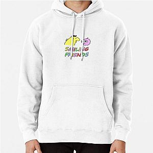 Smiling friends Pim and Charlie sticker Pullover Hoodie