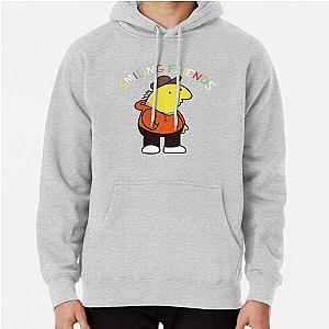 Smiling - Smiling Friends - smiling friends cat - smiling friends gleb   Pullover Hoodie