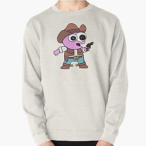 Smiling Friends Cowboy Pim - Adult Swim Pullover Sweatshirt