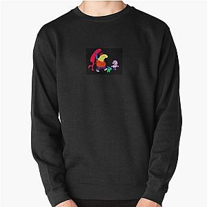 Smiling Friends Characters Pullover Sweatshirt