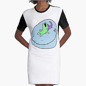 glep sleeping smiling friends Graphic T-Shirt Dress