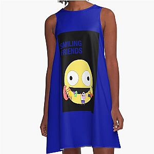 Smiling Friends - Adult Swim A-Line Dress