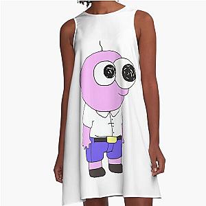 Smiling Friends Pim - Adult Swim A-Line Dress