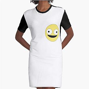 Smiling Friends Gifts Graphic T-Shirt Dress