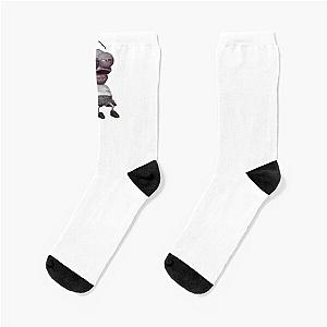 Smiling Friends Depressed Pim - Adult Swim Socks