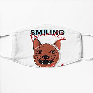 smiling friendly cat, smiling friends, smiling friends cat Flat Mask