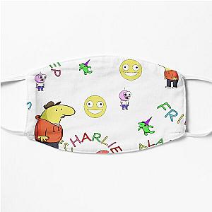 Smiling Friends Characters Pattern  Flat Mask