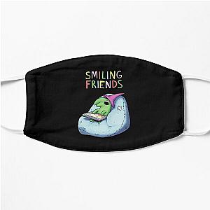 smiling friends gleb Flat Mask