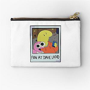 Smiling Friends Fun At Dave Land Zipper Pouch