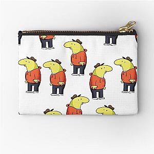 Smiling Friends CHARLIE Pattern  Zipper Pouch