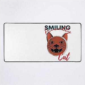 smiling friendly cat, smiling friends, smiling friends cat Desk Mat