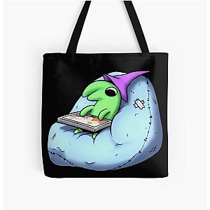 Gleb Smiling Friends All Over Print Tote Bag