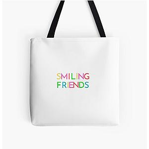 Smiling Friends Simple design gift for Smiling Friends Lovers All Over Print Tote Bag