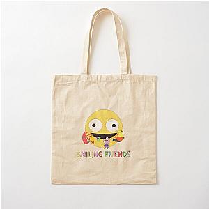 Smiling Friends Funny Cotton Tote Bag