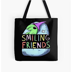 Gleb Smiling Friends All Over Print Tote Bag