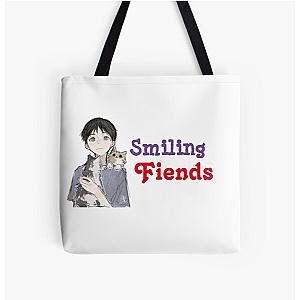 Smiling friends  All Over Print Tote Bag