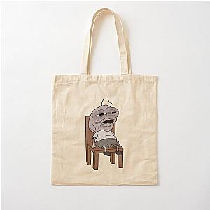 Smiling Friends Depressed Pim  Cotton Tote Bag