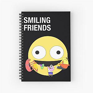 Smiling Friends - Adult Swim Spiral Notebook