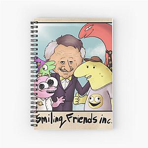 Smiling Friends - Company Photo Spiral Notebook