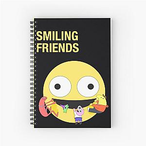 Smiling Friends - Adult Swim Spiral Notebook