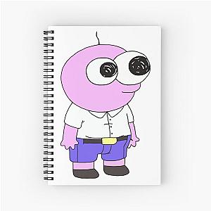 Smiling Friends Pim - Adult Swim Spiral Notebook