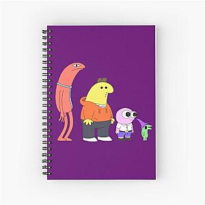 BEST SELLING - Smiling Friends All Smiling Friends Design Spiral Notebook