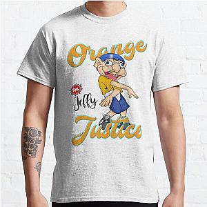 SML T-Shirts - Jeffy Orange Justice - Funny SML Design   Classic T-Shirt RB1201