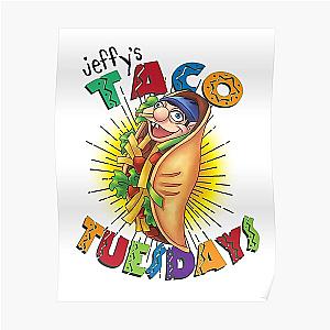 SML Posters - Jeffy Taco Tuesdays - Funny SML Character Poster RB1201