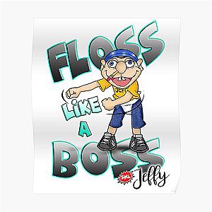 SML Posters - Jeffy Floss Like a Boss - SML Poster RB1201