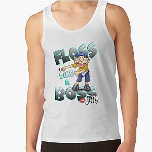 SML Tank Tops - Jeffy Floss Like a Boss - SML   Tank Top RB1201