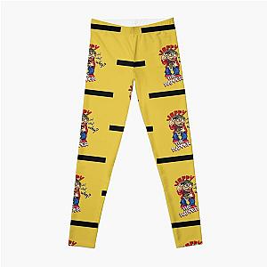 SML Leggings - Jeffy the Rapper Funny SML Character Sleeveless Top Leggings RB1201