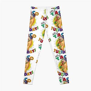 SML Leggings - Jeffy Taco Tuesdays - Funny SML Character   Leggings RB1201