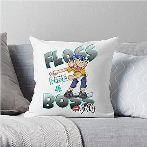 SML Pillows - Jeffy Floss Like a Boss - SML Throw Pillow RB1201