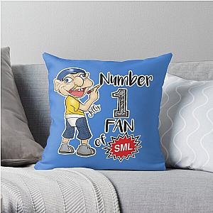 SML Pillows - Jeffy #1 Fan - Funny SML Character Throw Pillow RB1201