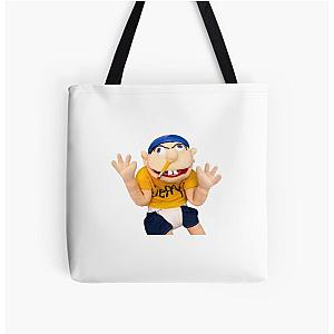 SML Bags - BEST SELLER - SML Jeffy Merchandise All Over Print Tote Bag RB1201