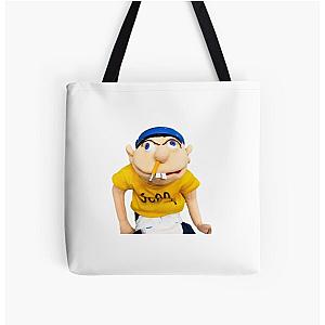 SML Bags - BEST SELLER - SML Jeffy Merchandise All Over Print Tote Bag RB1201