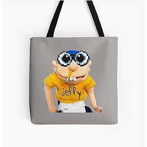 SML Bags - Sml jeffy sml jeffy sml jeffy towel        All Over Print Tote Bag RB1201