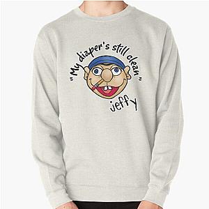 SML Sweatshirts - Jeffy My Diaper_s Still Clean - SML    Pullover Sweatshirt RB1201