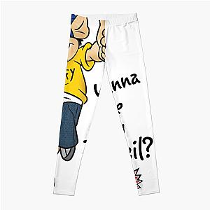 Jeffy Wanna See My Pencil Funny Sml Character Legging Premium Merch Store