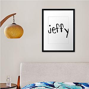 Sml Jeffy Framed print Premium Merch Store
